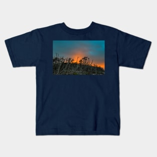 Sunset at Duck Point, Yanakie, South Gippsland, Victoria, Australia. Kids T-Shirt